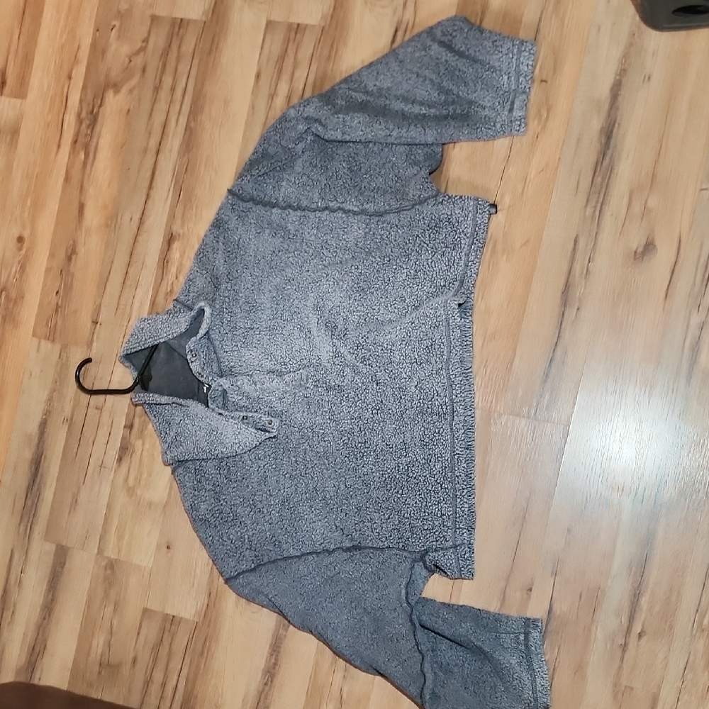 Urban Outfitters Heathered Gray Cowl Neck Sweater